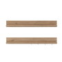 Hanah Home AE107 - 4683 Estantería de Pared Nogal 120 cm